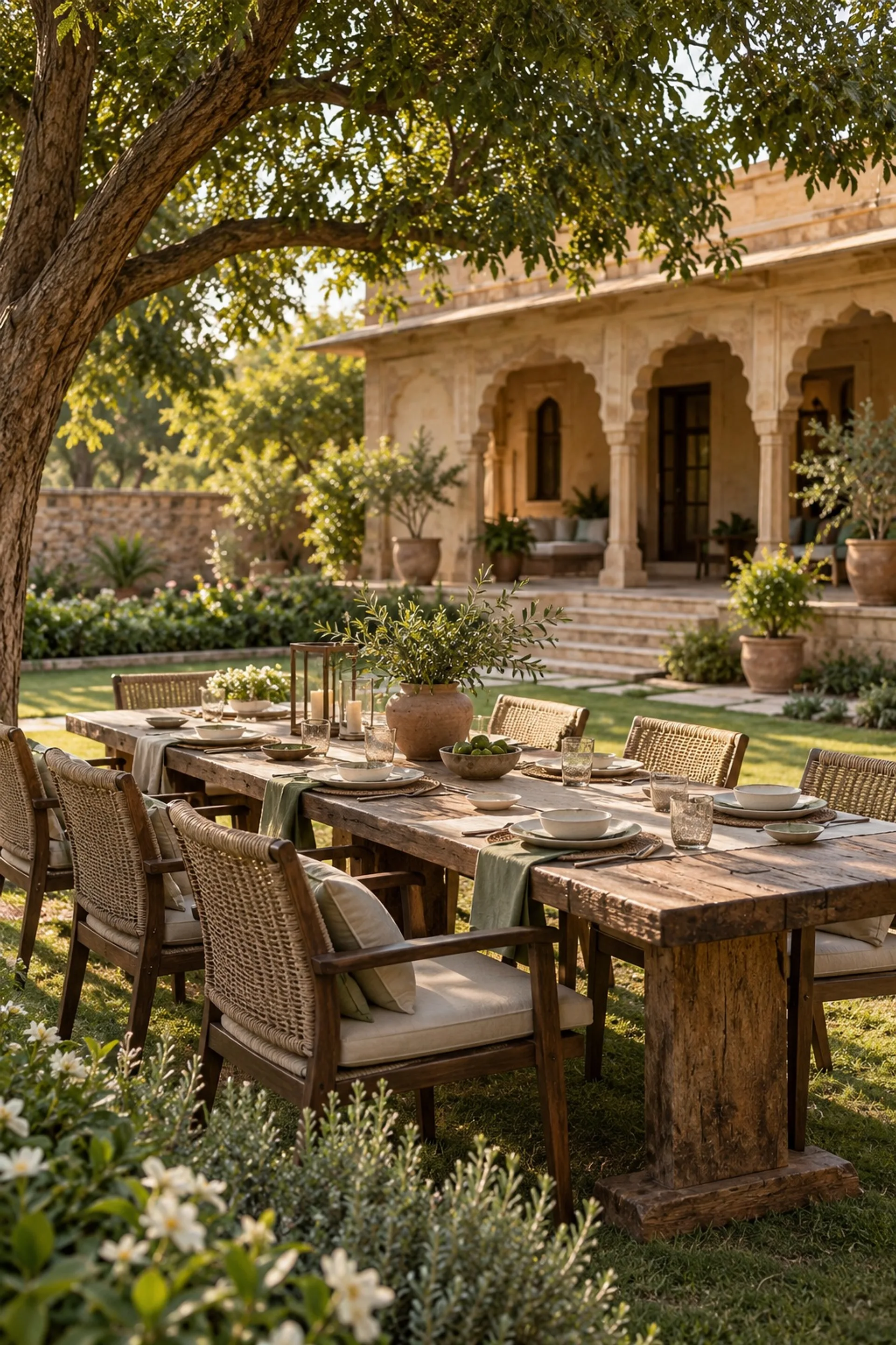 An inviting garden terrace for time together, shown as category inspiration